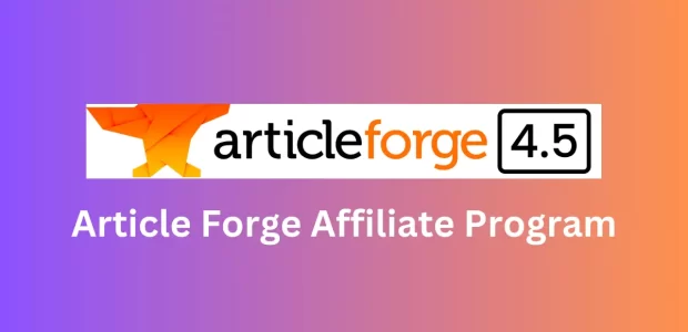 Article forge affiliate program